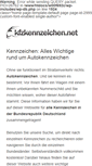 Mobile Screenshot of kfzkennzeichen.net